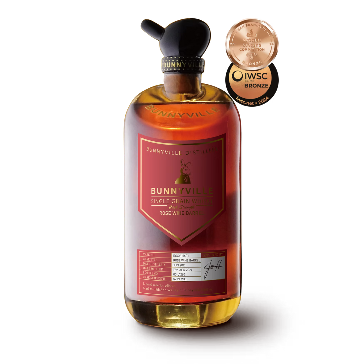 Whisky Cask Strength - Rose Barrel Finish 52.1%