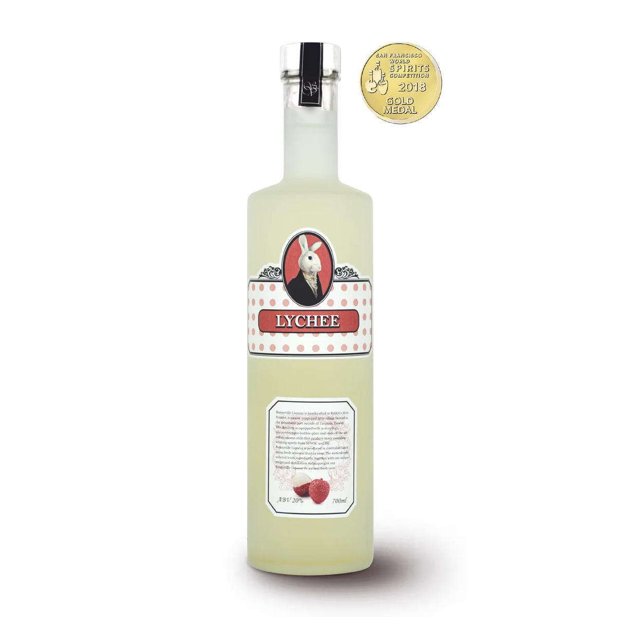 Bunnyville Lychee Liqueur 20%