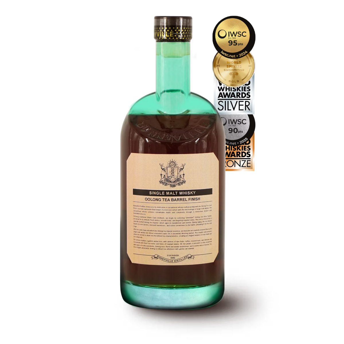 Single Malt Whisky Oolong Tea Cask 40%