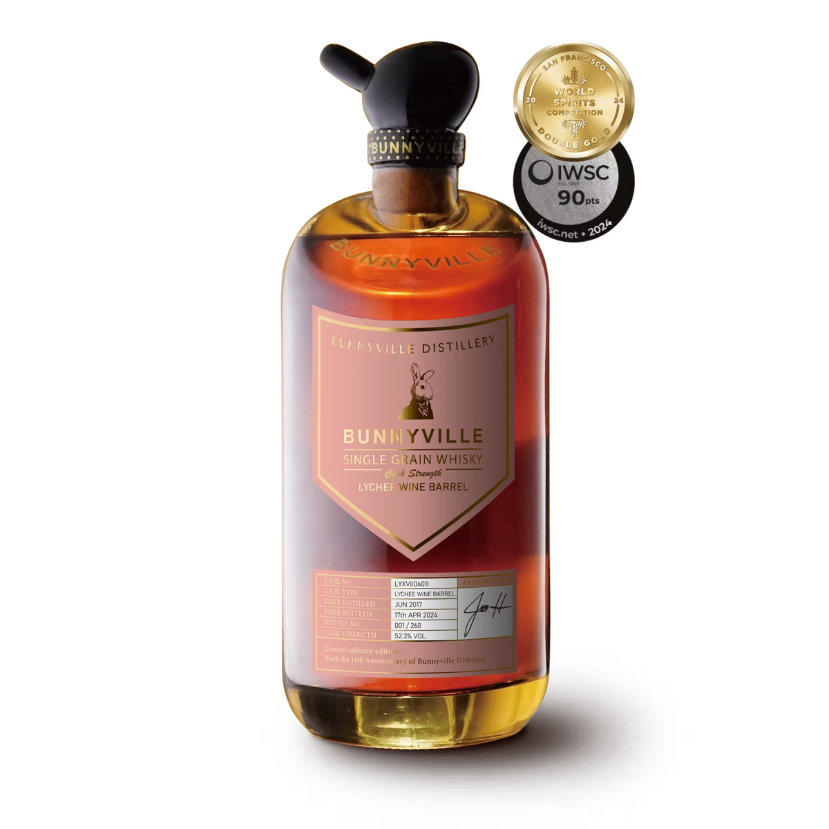 Whisky Cask Strength - Lychee Barrel Finish 52.3%